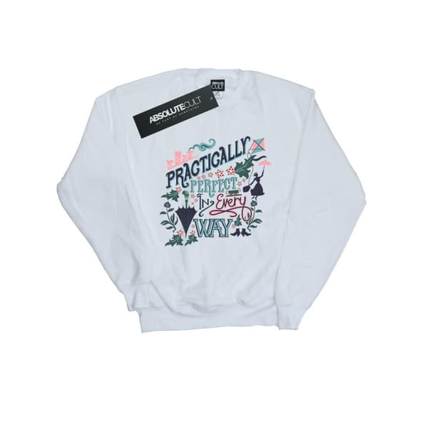 Mary Poppins Girls Practically Perfect In Every Way Sweatshirt