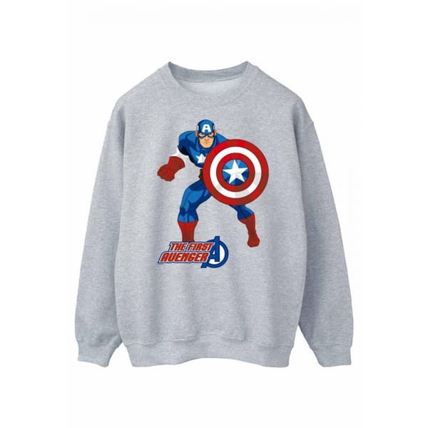Captain America Dam/Tjej The First Avenger Sweatshirt