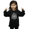 Miniatyrbillede 2 af 5: Harry Potter Girls Hogwarts Crest Wands Sweatshirt