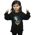 Miniatyrbillede 2 af 5: Wonder Woman Girls Head Cotton Sweatshirt