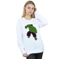 Miniatyrbilde 2 av 5: Hulk Womens/Ladies Heather Sweatshirt