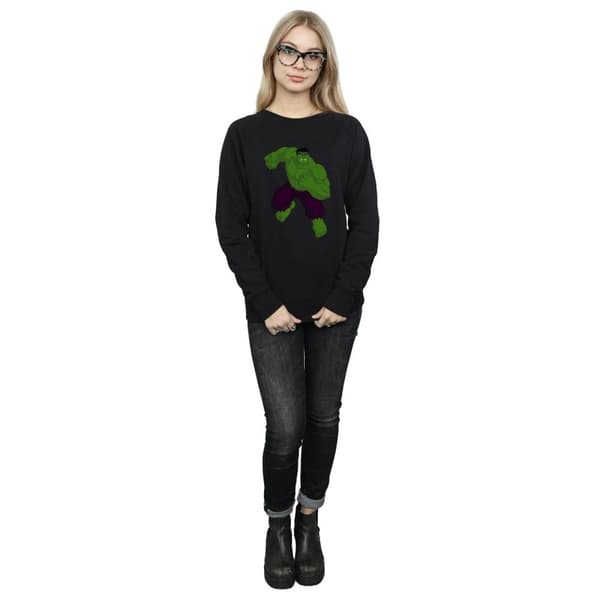 Hulk Kvinnor/Damer Heather Sweatshirt