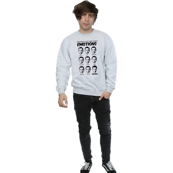 The Big Bang Theory Mens Sheldon Emotions Sweatshirt