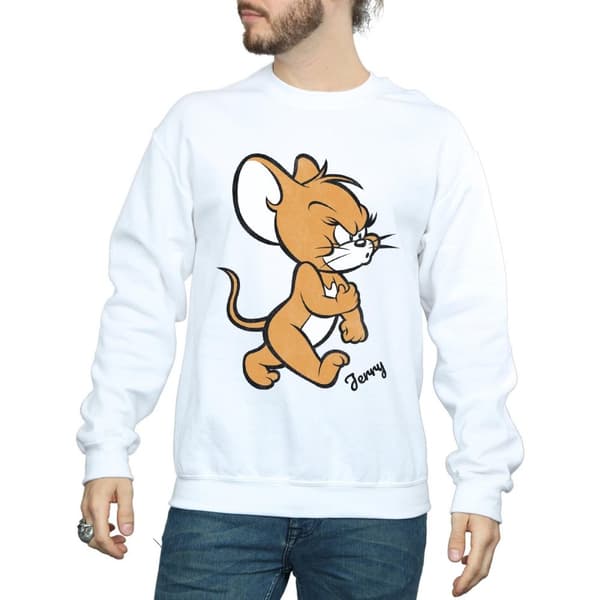 Tom and Jerry Angry Mouse bomullströja för herrar