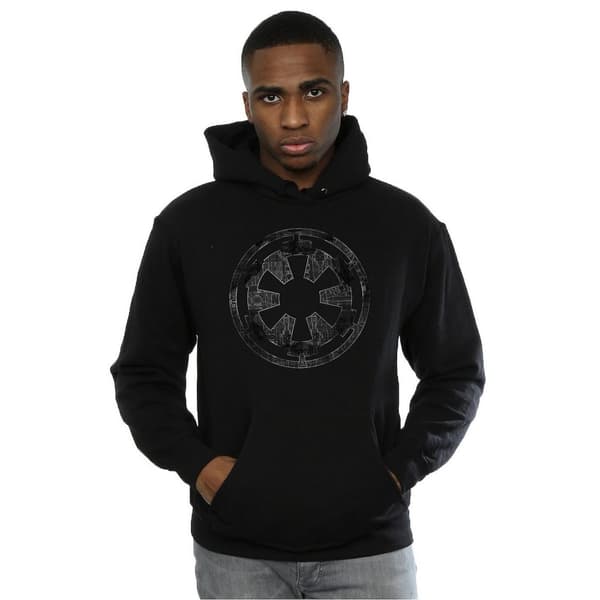 Star Wars: Rogue One Mens Galactic Empire Plans Hoodie