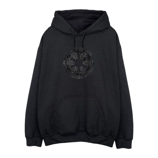 Star Wars: Rogue One Mens Galactic Empire Plans Hoodie