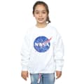 Miniatyrbild 3 av 5: NASA Sweatshirt i bomull med tryckande logotyp för flickor