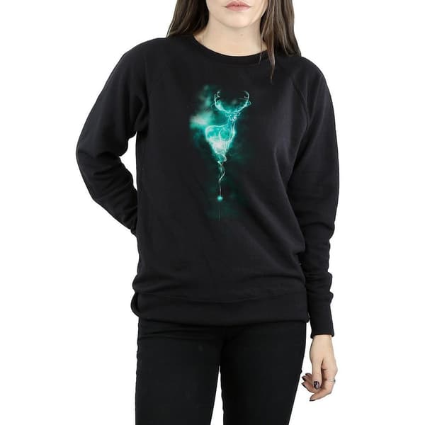 Harry Potter Womens/Ladies Stag Patronus Sweatshirt