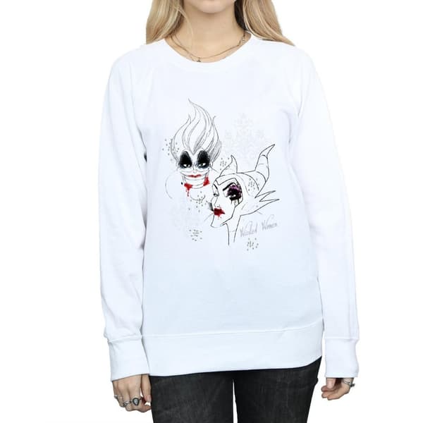 Disney Womens/Ladies Wicked Women Sweatshirt