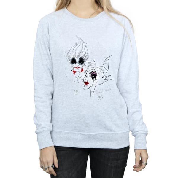 Disney Womens/Ladies Wicked Women Sweatshirt