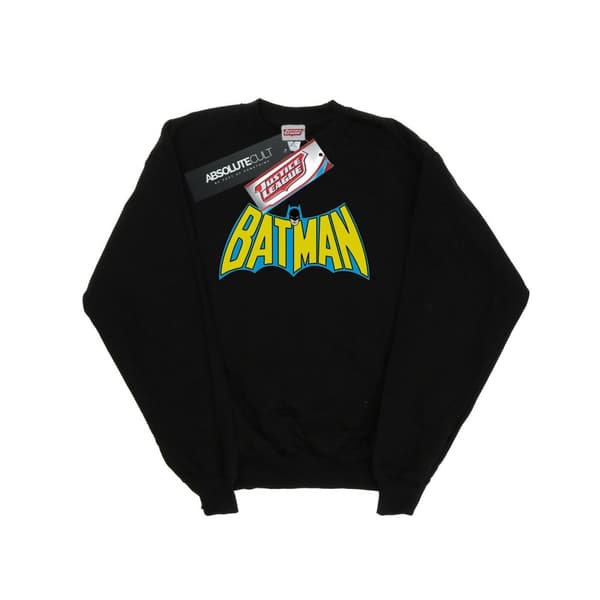 Batman Sweatshirt med retrologga för herrar