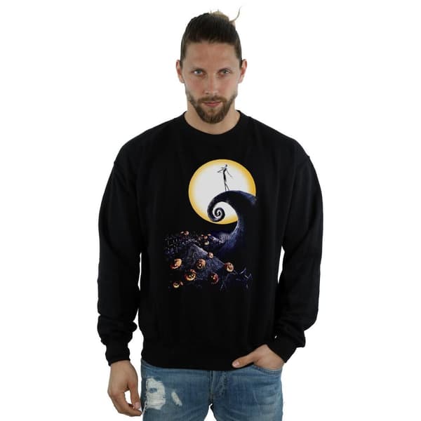 Nightmare Before Christmas Unisex Adult Cemetery Sweatshirt