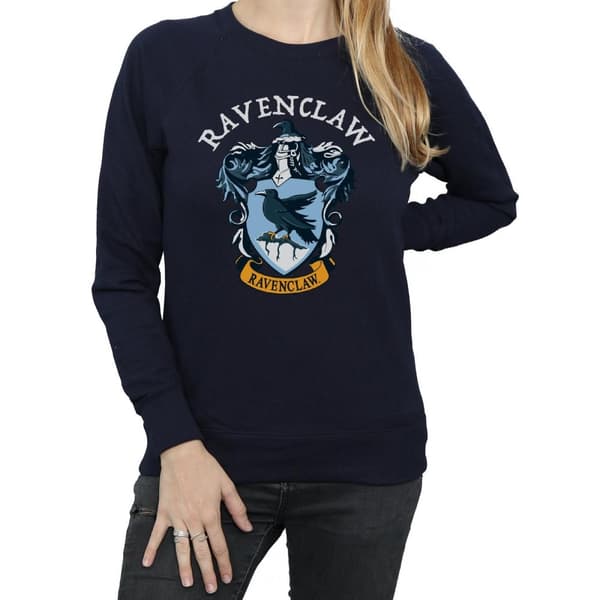 Harry Potter Ravenclaw-tröja i bomull - dam/dam