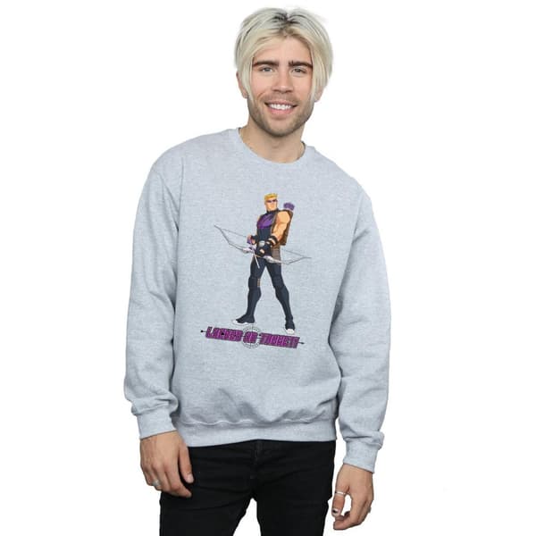 Hawkeye Mens Locked On Target Sweatshirt