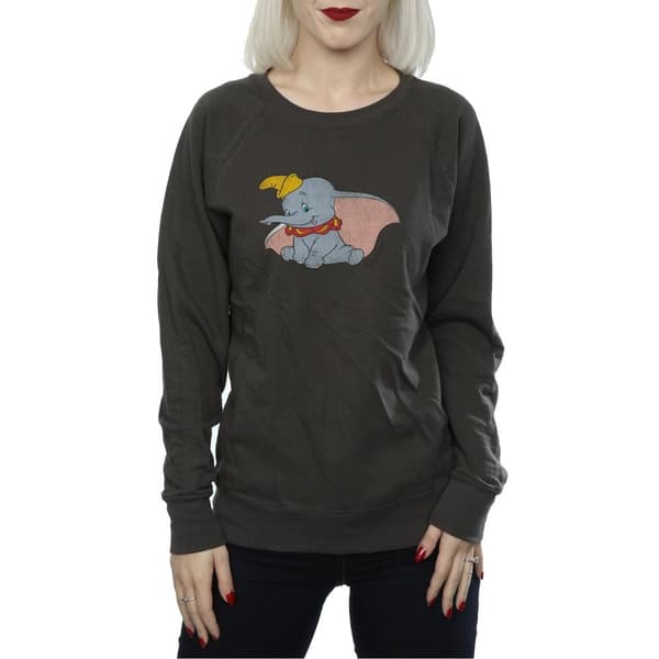 Dumbo Womens/Ladies Classic Heather Sweatshirt
