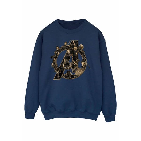 Avengers Infinity War Mens Logo Sweatshirt