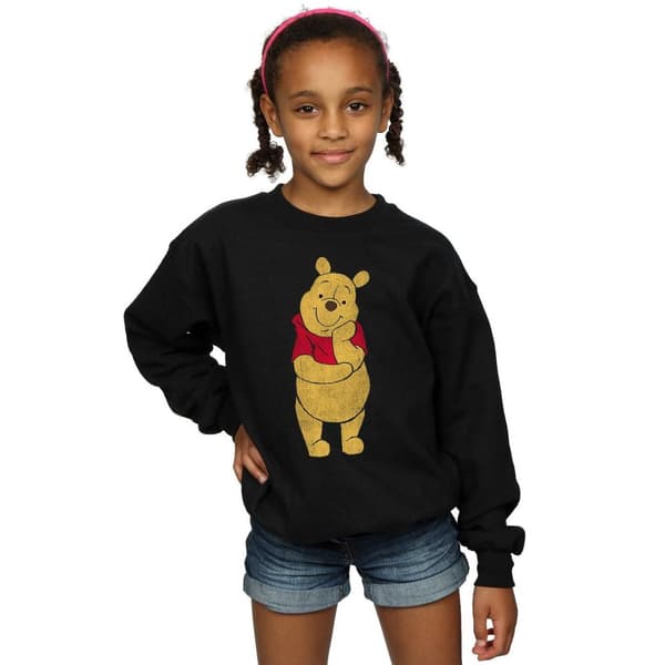 Winnie the Pooh Girls Classic Sweatshirt
