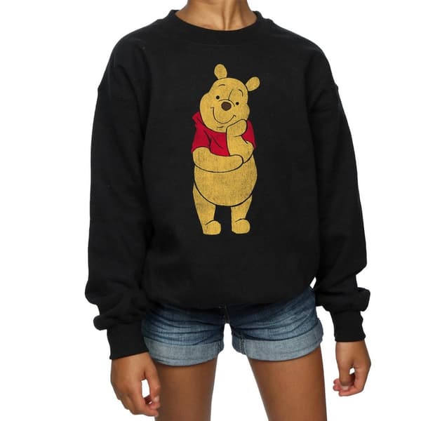 Winnie the Pooh Girls Classic Sweatshirt