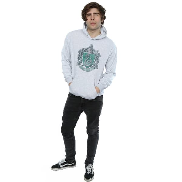 Harry Potter Mens Slytherin Cotton Hoodie