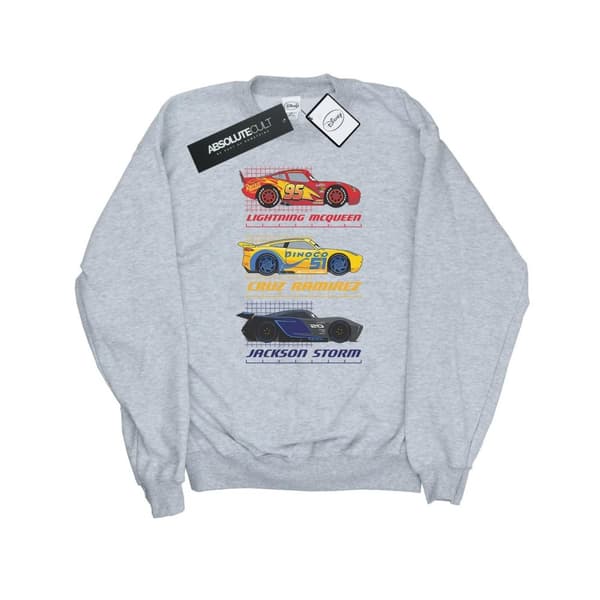 Cars Mens Racer Profile Cotton Sweatshirt