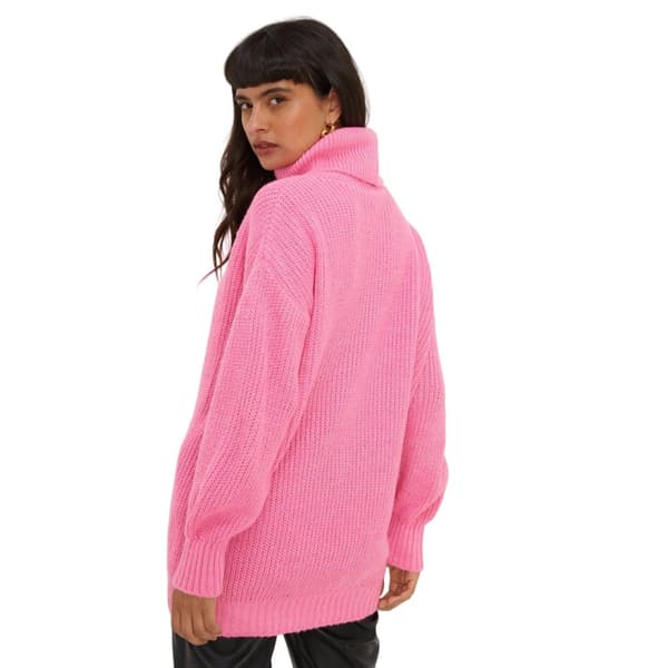 Dorothy Perkins Womens/Ladies Chunky Knit Roll Neck Longline Jumper
