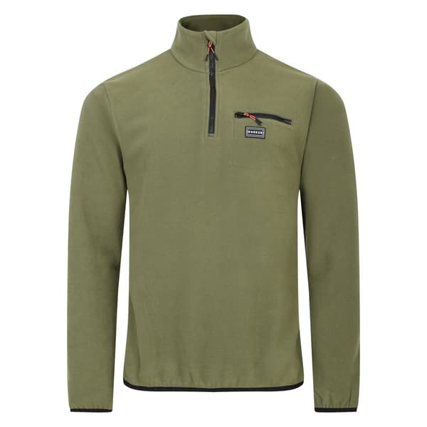 Dare 2B Mens Affinity Zip Neck Fleece Top Olivine Green 3XL
