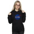 Miniatyrbild 2 av 3: NASA Insignia Distressed-hoodie för damer/kvinnor