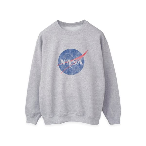 NASA Dam/Tjej Insignia Sweatshirt med tryck