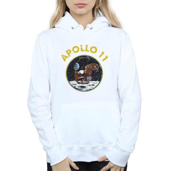 NASA Klassisk Apollo 11-hoodie för damer/kvinnor