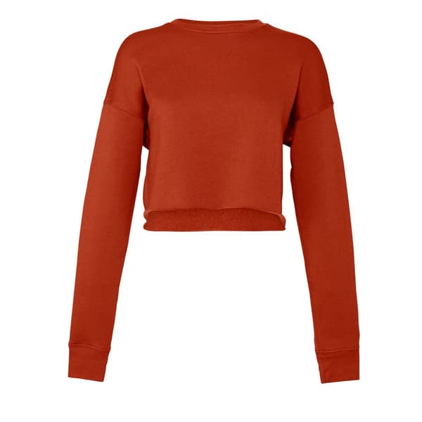 Bella + Canvas Kvinder/Damer Cropped Fleece Top