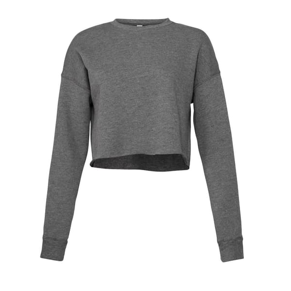 Bella + Canvas Kvinder/Damer Cropped Fleece Top
