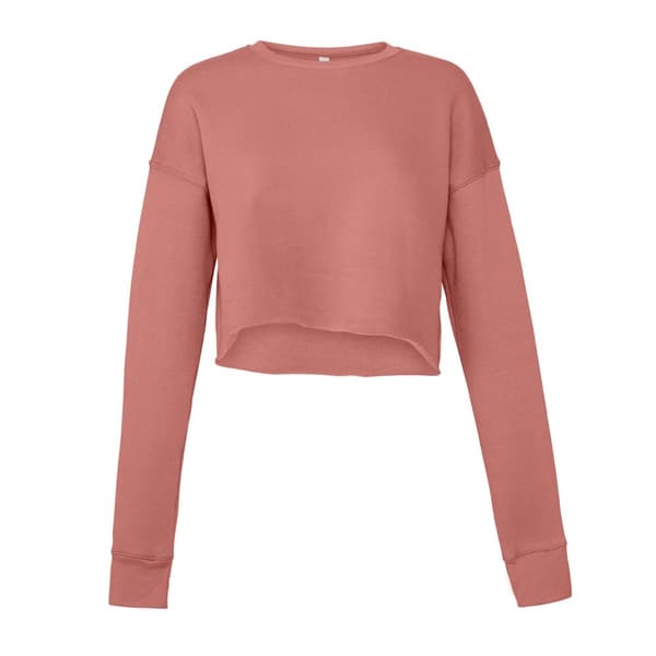Bella + Canvas Kvinder/Damer Cropped Fleece Top