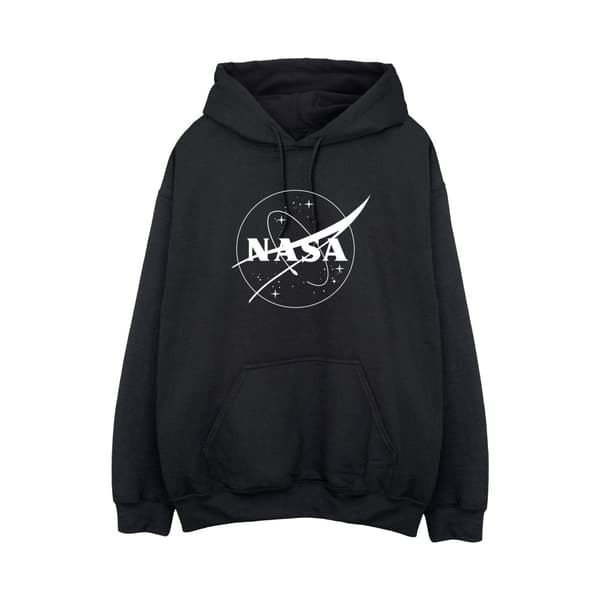 NASA Insignia Logo Hoodie för herrar Black XL
