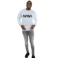 Miniatyrbilde 4 av 4: NASA Mens Modern Logo Sweatshirt