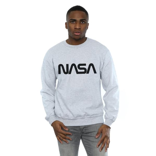 NASA Mens Modern Logo Sweatshirt