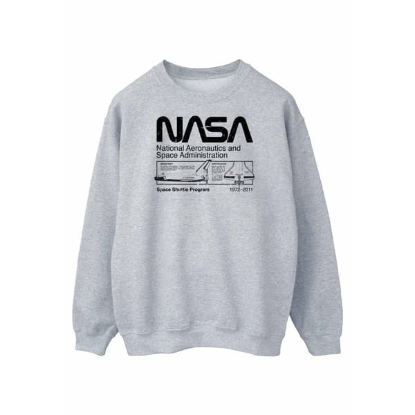 NASA Mens Space Shuttle Sweatshirt