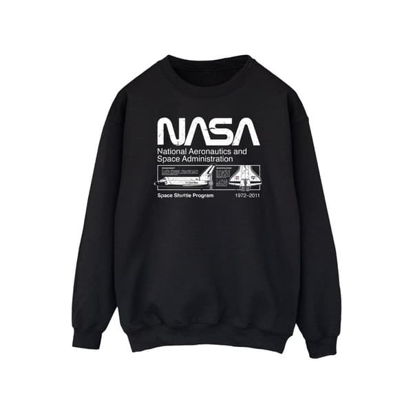 NASA Mens Space Shuttle Sweatshirt
