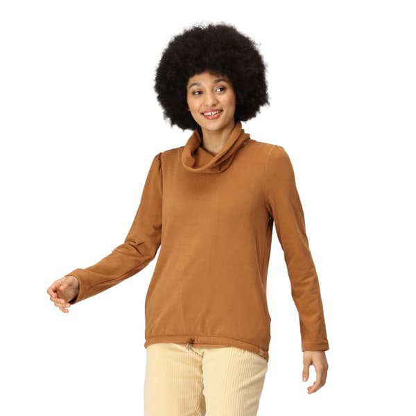 Regatta Womens/Ladies Adarae Fleece Roll Neck Sweatshirt