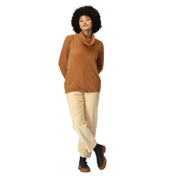 Regatta Womens/Ladies Adarae Fleece Roll Neck Sweatshirt