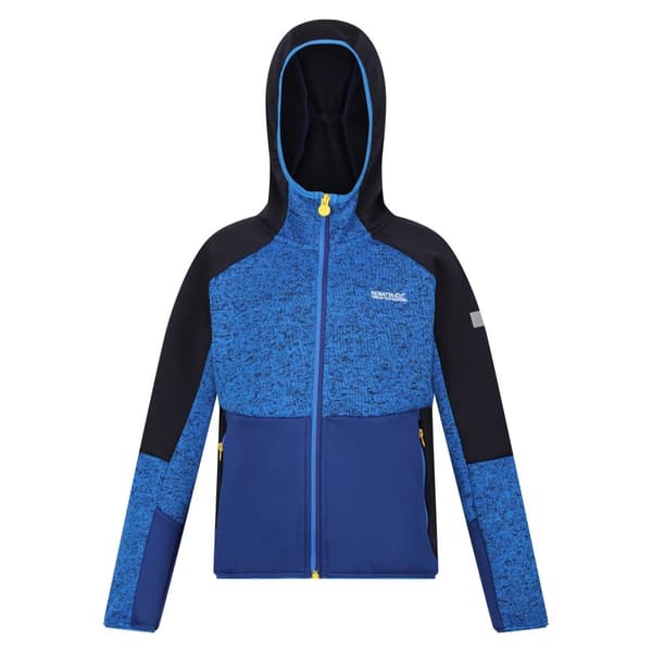 Regatta Childrens/Kids Dissolver VII Full Zip Fleece Jacket Strong Blue/Navy 9-10 Years