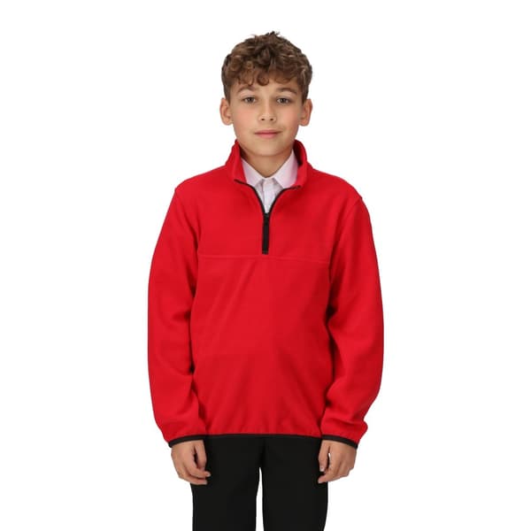 Regatta Childrens/Kids Microfleece Half Zip Fleece