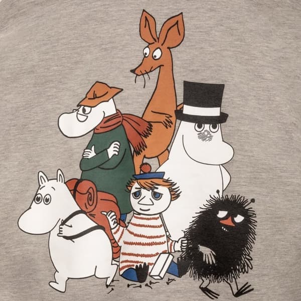 Mumin Mumintrio-munkjacka mörkgrå