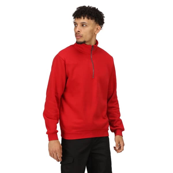 Regatta Mens Pro Quarter Zip Sweatshirt
