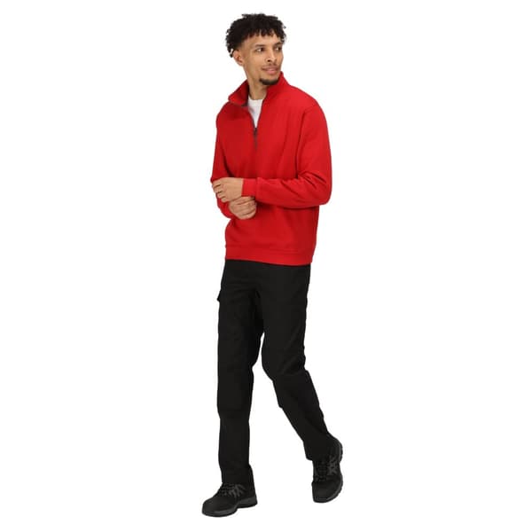 Regatta Mens Pro Quarter Zip Sweatshirt