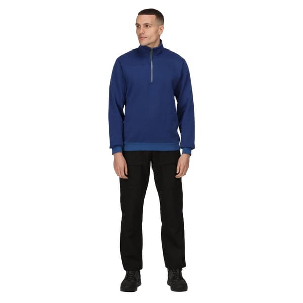 Regatta Mens Pro Quarter Zip Sweatshirt