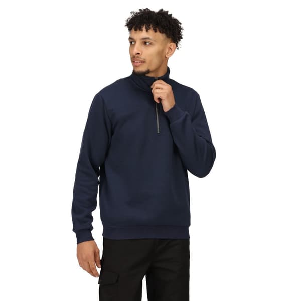 Regatta Mens Pro Quarter Zip Sweatshirt
