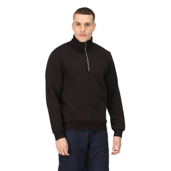 Regatta Mens Pro Quarter Zip Sweatshirt