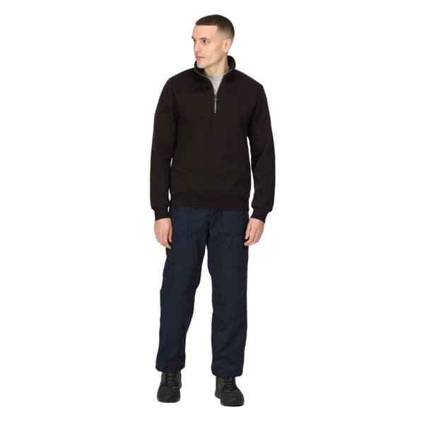 Regatta Mens Pro Quarter Zip Sweatshirt