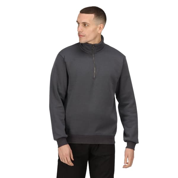 Regatta Mens Pro Quarter Zip Sweatshirt