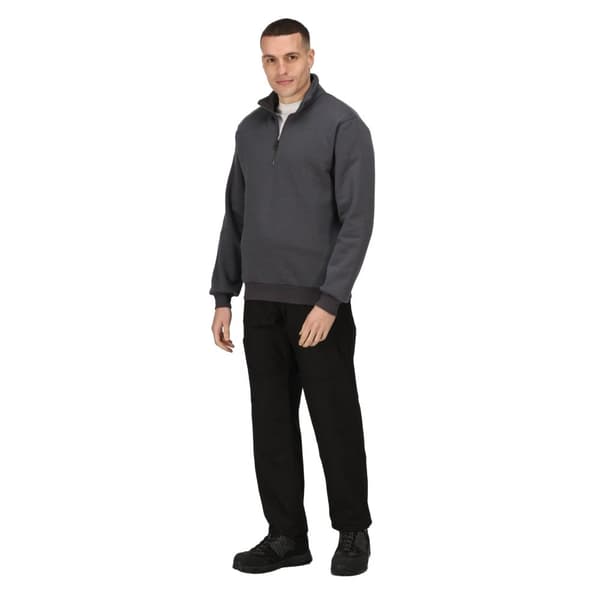 Regatta Mens Pro Quarter Zip Sweatshirt